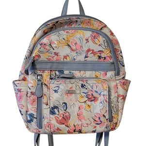 MultiSac Adele Multi Compartment Floral Backpack